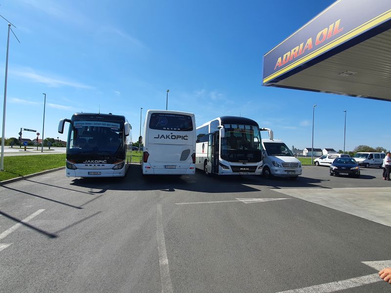 Autobusni Prijevoznici Prosvjedovali I Tra Ili Pomo Prvi Smo Stali