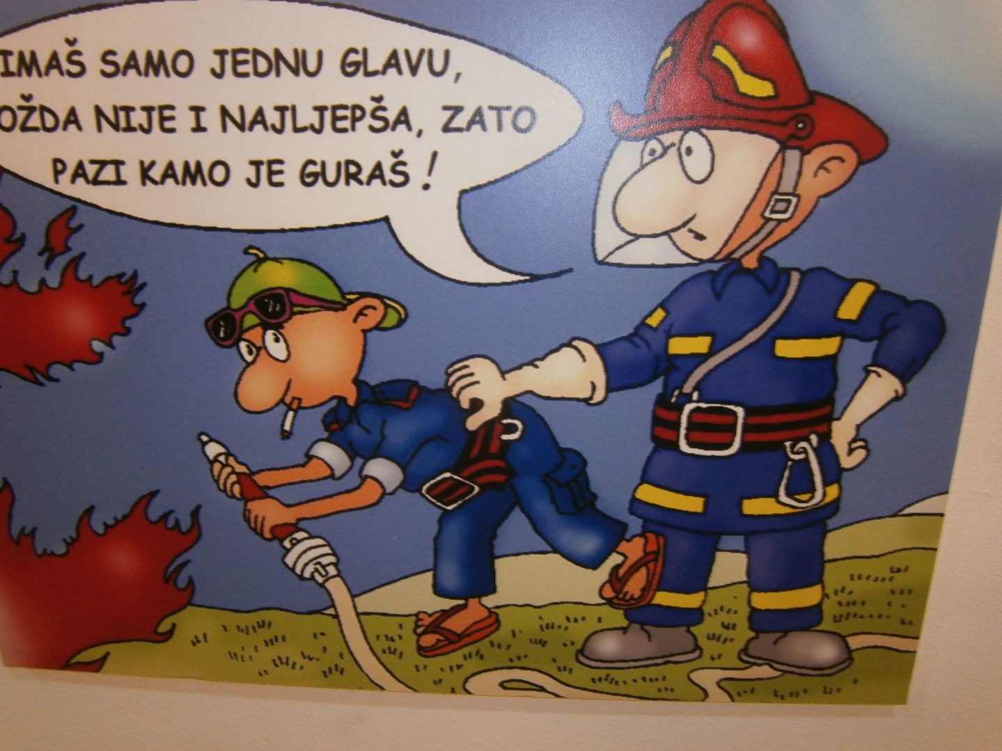 U Muzeju Hrvatskog Vatrogavstva U Varazdinu Prigodne Karikature Damira Novaka