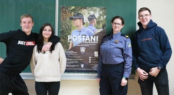 Promocija kampanje Postani policajac policajka u čakovečkim  