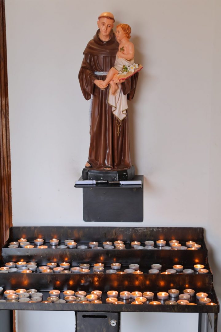 Kip sv. Antuna u crkvi na čakovečkom Jugu